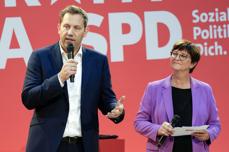 Vorstellung der SPD-Spitzenkandidatin Katarina Barley zur Europawahl in Berlin