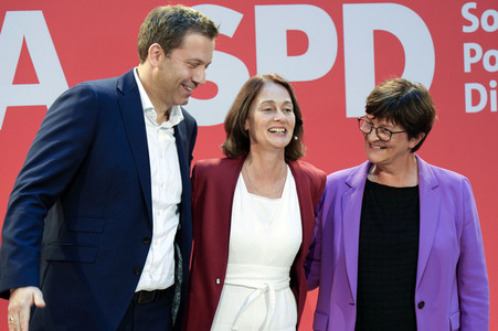 Vorstellung der SPD-Spitzenkandidatin Katarina Barley zur Europawahl in Berlin