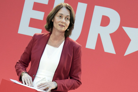 Vorstellung der SPD-Spitzenkandidatin Katarina Barley zur Europawahl in Berlin