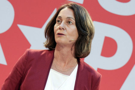 Vorstellung der SPD-Spitzenkandidatin Katarina Barley zur Europawahl in Berlin