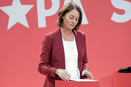 Vorstellung der SPD-Spitzenkandidatin Katarina Barley zur Europawahl in Berlin