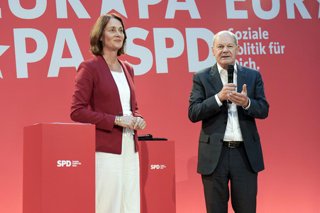 Vorstellung der SPD-Spitzenkandidatin Katarina Barley zur Europawahl in Berlin