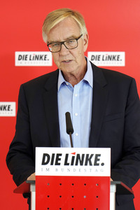 Pressestatement der Die Linke-Bundestagsfraktion in Berlin
