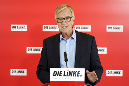 Pressestatement der Die Linke-Bundestagsfraktion in Berlin