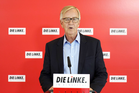 Pressestatement der Die Linke-Bundestagsfraktion in Berlin