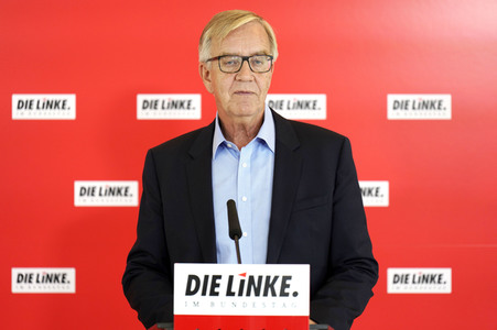 Pressestatement der Die Linke-Bundestagsfraktion in Berlin