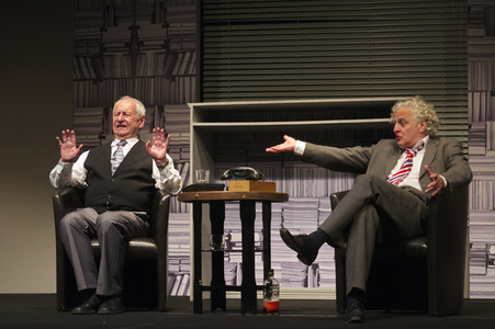 Theaterprobe 'Zeugin der Anklage' in Berlin