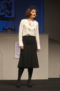 Theaterprobe 'Zeugin der Anklage' in Berlin