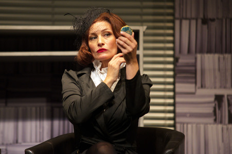 Theaterprobe 'Zeugin der Anklage' in Berlin