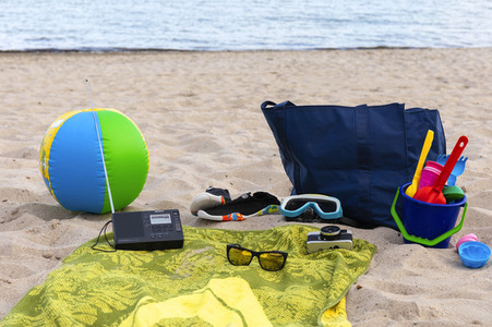 Symbolfoto Badestrand