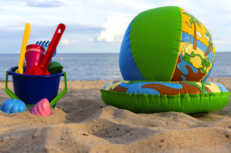 Symbolfoto Badestrand