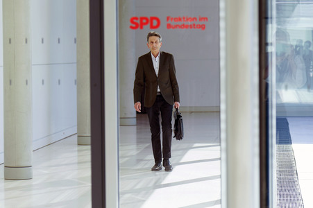 Fraktionssitzung der SPD-Bundestagsfraktion in Berlin