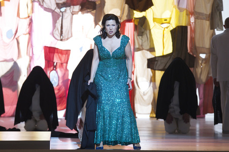 Opernprobe 'Aida' in Berlin