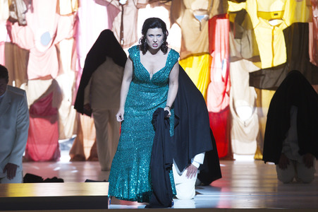 Opernprobe 'Aida' in Berlin