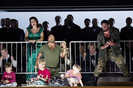 Opernprobe 'Aida' in Berlin