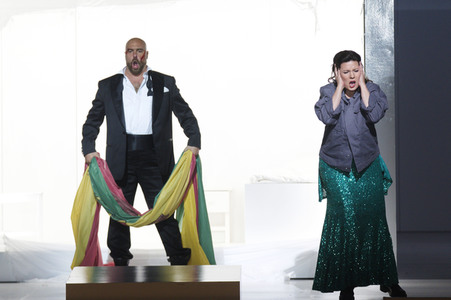 Opernprobe 'Aida' in Berlin