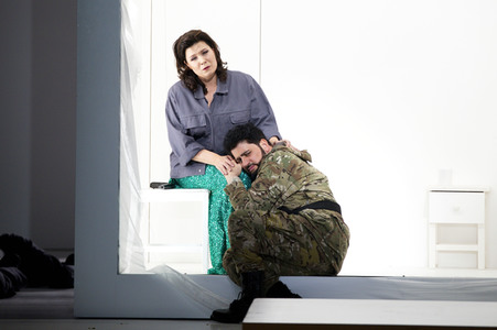 Opernprobe 'Aida' in Berlin