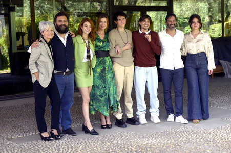 Photocall 'Eppure cadiamo felici' in Rom