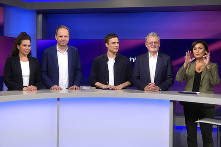 Talkshow 'maischberger' in Berlin
