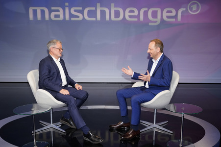 Talkshow 'maischberger' in Berlin