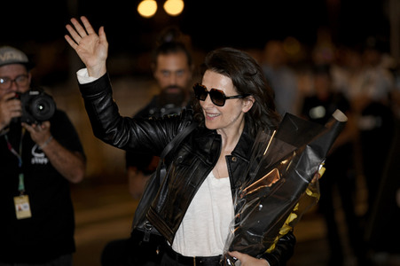 Ankunft von Juliette Binoche auf dem San Sebastian International Film Festival 2023