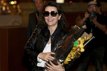 Ankunft von Juliette Binoche auf dem San Sebastian International Film Festival 2023