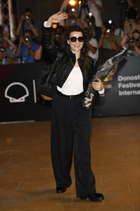 Ankunft von Juliette Binoche auf dem San Sebastian International Film Festival 2023