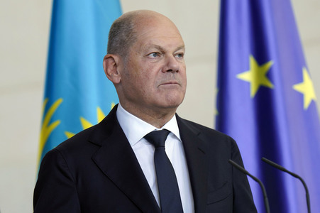 Empfang des Staatspräsidenten der Republik Kasachstan Kassim-Schomart Tokajew in Berlin
