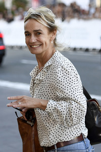 Ankunft von Sandrine Bonnaire auf dem San Sebastian International Film Festival 2023