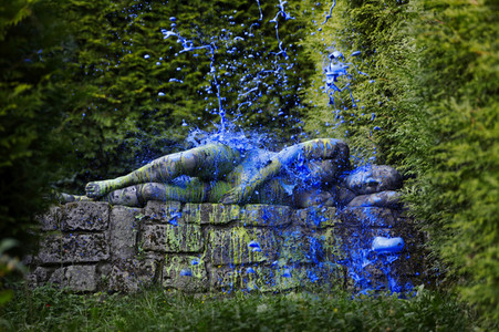 BODYART: Mauer Splash / Wall Splash
