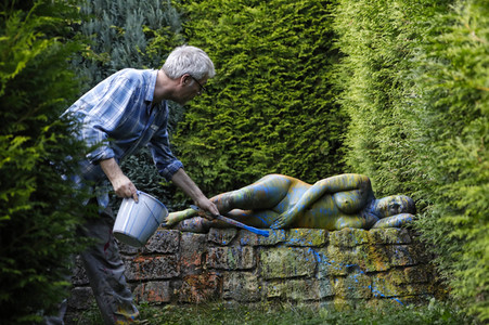 BODYART: Mauer Splash / Wall Splash