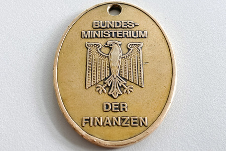 Symbolfoto Zoll-Dienstmarke
