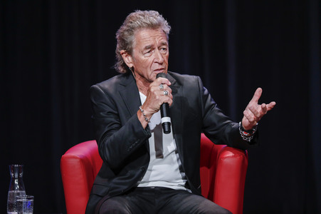 Hendrikje Balsmeyer und Peter Maffay auf der lit.Cologne Spezial 2023 in Köln