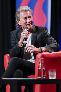 Hendrikje Balsmeyer und Peter Maffay auf der lit.Cologne Spezial 2023 in Köln