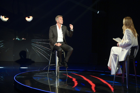 Talkshow 'Belve' in Rom