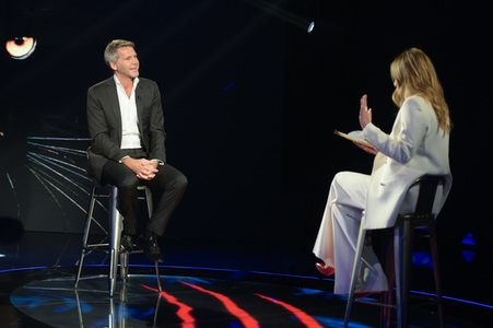 Talkshow 'Belve' in Rom