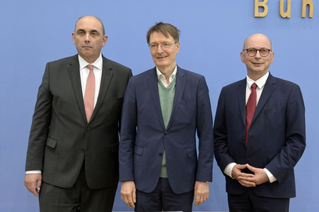 Bundespressekonferenz Neuordnung von BZgA und RKI in Berlin