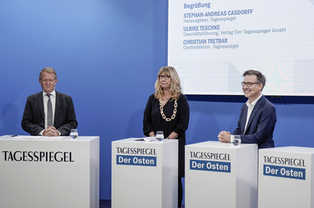 Diskussionsveranstaltung 'Der Osten - Chancen und Talente für Deutschland' in Berlin