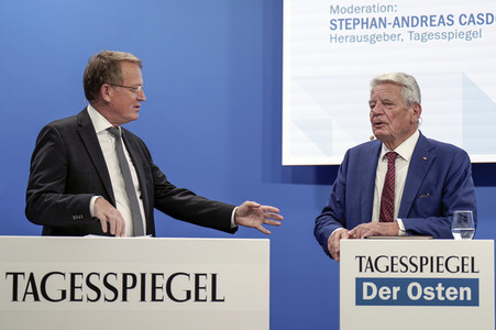 Diskussionsveranstaltung 'Der Osten - Chancen und Talente für Deutschland' in Berlin