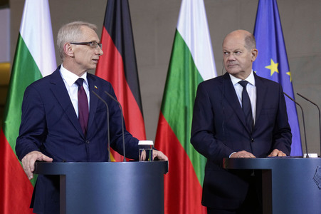 Empfang des Ministerpräsidenten von Bulgarien im Kanzleramt in Berlin