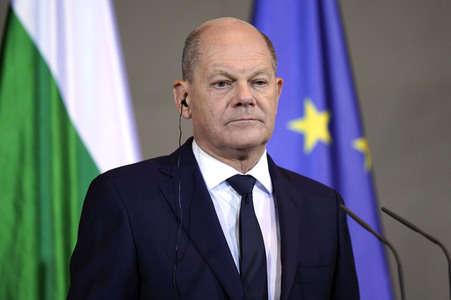 Empfang des Ministerpräsidenten von Bulgarien im Kanzleramt in Berlin