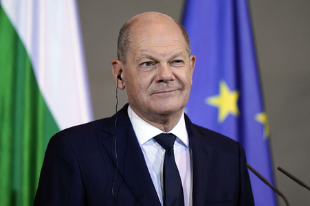 Empfang des Ministerpräsidenten von Bulgarien im Kanzleramt in Berlin