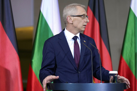 Empfang des Ministerpräsidenten von Bulgarien im Kanzleramt in Berlin