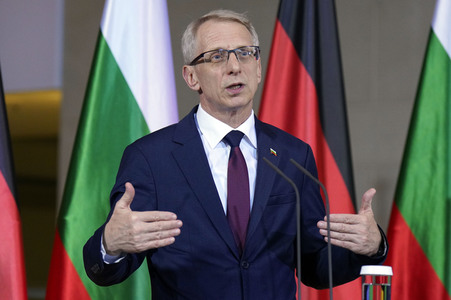 Empfang des Ministerpräsidenten von Bulgarien im Kanzleramt in Berlin