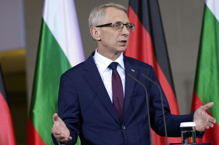 Empfang des Ministerpräsidenten von Bulgarien im Kanzleramt in Berlin