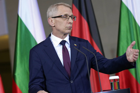 Empfang des Ministerpräsidenten von Bulgarien im Kanzleramt in Berlin