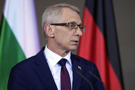 Empfang des Ministerpräsidenten von Bulgarien im Kanzleramt in Berlin