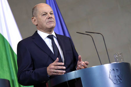 Empfang des Ministerpräsidenten von Bulgarien im Kanzleramt in Berlin
