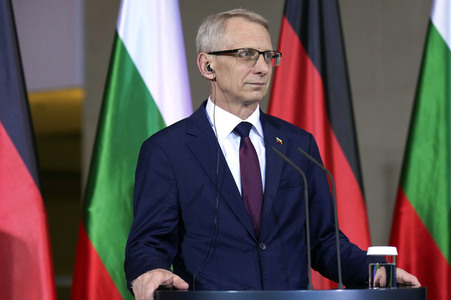 Empfang des Ministerpräsidenten von Bulgarien im Kanzleramt in Berlin