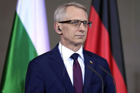 Empfang des Ministerpräsidenten von Bulgarien im Kanzleramt in Berlin